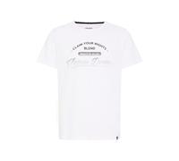 T-Shirt BLEND "T-Shirt BHPillo", Jungen, Gr. XXL, weiß (hellweiß), Obermaterial: 100% Baumwolle CO., Shirts T-Shirt (78635751-XXL) hellweiß