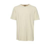 T-Shirt BLEND "T-Shirt BHTee", Herren, Gr. L, beige (oyster gray), Obermaterial: 95% Baumwolle CO. 5% Elasthan EL., Shirts T-Shirt (37815045-L) oyster gray