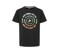 T-Shirt BLEND "T-Shirt BHTee", Herren, Gr. M, schwarz, Obermaterial: 100% Baumwolle CO., regular fit normal, Shirts T-Shirt (87992357-M) schwarz