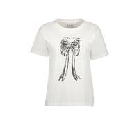 T-Shirt BLUE SEVEN "Blue Seven T-Shirt", Damen, Gr. 44, 0001, weiß, 100% Baumwolle, normal, Rundhals, Shirts T-Shirt (57167905-44) 0001, weiß