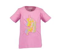 T-Shirt BLUE SEVEN "Blue Seven T-Shirt", Mädchen, Gr. 104, 4131, azalee, 100% Baumwolle, normal, Rundhals, Shirts T-Shirt (61508636-104) 4131, azalee