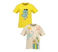 T-Shirt BLUE SEVEN "Blue Seven T-Shirts 2 PACK", Jungen, Gr. 116, m001, multipack 1, 100% Baumwolle, normal, Rundhals, Shirts T-Shirt (91873836-116) m001, multipack 1
