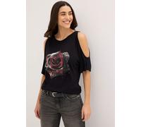 Cold-Shoulder-Shirt aus Viskose 40/42 (M)