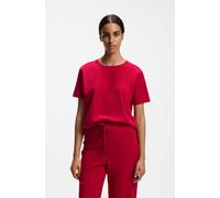 BOSS Pyjama-Shirt aus Stretch-Baumwolle mit Logo-Print - Style CI_T-Shirt, 50510322 Rot XXL