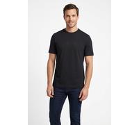 T-Shirt BOSS GREEN, Damen, Gr. M, dunkelblau402, Single Jersey, Obermaterial: 100% Baumwolle, unifarben, regular fit normal, Rundhals, Shirts T-Shirt, Rundhalsausschnitt, Regular Fit, Boss-Logodruck (