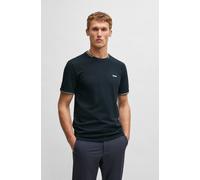 T-Shirt BOSS GREEN "Taul", Herren, Gr. 4XL, dunkelblau402, Single Jersey, Obermaterial: 92% Baumwolle, 8% Elasthan, regular fit normal, Rundhals, Rippbündchen, Shirts T-Shirt, aus softem Stretch-Baumw