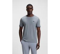 T-Shirt BOSS GREEN "Taul", Herren, Gr. XL, dunkelgrau026, Single Jersey, Obermaterial: 92% Baumwolle, 8% Elasthan, regular fit normal, Rundhals, Rippbündchen, Shirts T-Shirt, aus softem Stretch-Baumwo