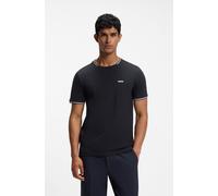 T-Shirt BOSS GREEN "Taul Stretch-Baumwoll-Pique", Herren, Gr. 4XL, dunkelblau402, Single Jersey, Obermaterial: 92% Baumwolle, 8% Elasthan, regular fit normal, Rundhals, Rippbündchen, Shirts T-Shirt, a