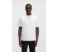 BOSS Relaxed-Fit T-Shirt aus Stretch-Baumwolle mit Logo am Kragen - Style Tee Collar Zone, 50551139 Weiß XXXL