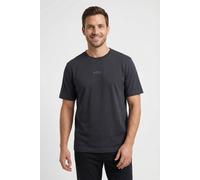 T-Shirt BOSS GREEN "Tee", Damen, Gr. 3XL, blau (dunkelblau402), Single Jersey, Obermaterial: 100% Baumwolle, unifarben, oversize normal, Rundhals, eingesetzt normaler Saum, Shirts T-Shirt, mit Rundhal