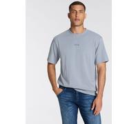 T-Shirt BOSS GREEN "Tee", Herren, Gr. 3XL, grau (dunkelgrau026), Single Jersey, Obermaterial: 100% Baumwolle, oversize normal, Rundhals, eingesetzt normaler Saum, Shirts T-Shirt, mit Rundhalsausschnit