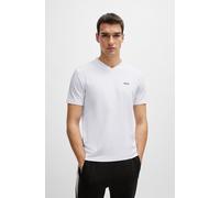 Hugo Boss Herren T-Shirt Tee V Weiß Größe S (EU)