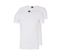 BOSS Herren T-Shirt, New - White100, L