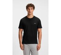 T-Shirt BOSS "Mix&Match T-Shirt R", Herren, Gr. S (48), schwarz (schwarz 001), Single Jersey, Obermaterial: 95% Baumwolle, 5% Elasthan, unifarben, Basic hüftbedeckend, Rundhals, eng normaler Saum, Shi