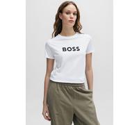 BOSS Damen C_elogo_5 Sweatshirt, White100, XS EU