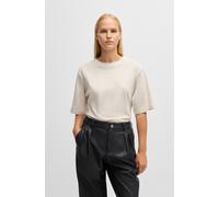 BOSS T-Shirt aus Baumwoll-Jersey mit Logo-Print - Style C_Enis_Small_Logo, 50523256 Weiß S