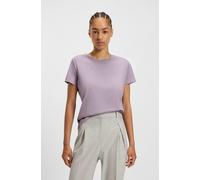 BOSS Orange Regular Fit T-Shirt aus reiner Baumwolle Modell 'ESOGO' in Flieder, Größe L