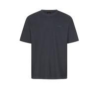 BOSS Orange Regular Fit T-Shirt aus reiner Baumwolle Modell 'Te_Rib' in Marine, Größe M