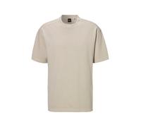 T-Shirt BOSS ORANGE "Te Dye", Herren, Gr. XXXL, beige (light beige271), Single Jersey, Obermaterial: 100% Baumwolle, unifarben, casual, relaxed fit, Rundhals, Kurzarm eingesetzt,weit eingefasste Kante