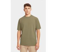 BOSS Orange T-Shirt Herren Regular Fit Kurzarm Rundhals Baumwolle grün, L