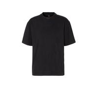 BOSS Orange T-Shirt Te_Dye – Label-Stitching Baumwolle Schwarz XL