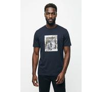 T-Shirt BOSS ORANGE "Te lupo", Herren, Gr. XXL, dunkelblau404, Single Jersey, Obermaterial: 100% Baumwolle, unifarben, regular fit normal, Rundhals, Shirts T-Shirt, runder Ausschnitt, regular fit, Fot