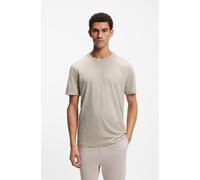 T-Shirt BOSS ORANGE "Tegood", Damen, Gr. 5XL, open grau070, Single Jersey, Obermaterial: 100% Baumwolle, regular fit normal, Rundhals, eingesetzt eingefasste Kante, Shirts T-Shirt, Rundhalsausschnitt,
