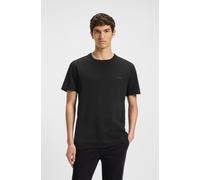 Hugo Boss T-Shirt Tegood Herren Rundhals 100% Baumwolle Schwarz Größe S
