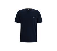 T-Shirt BOSS "T-Shirt Mix & Match T-Shirt R 1er Pack", Herren, Gr. M, blau, Obermaterial: 95% Baumwolle CO. 5% Elasthan EL., Shirts T-Shirt (42778155-M) blau
