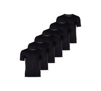 BOSS Herren T-Shirt, 6er Pack - RN 6P Classic, Rundhals, Kurzarm, Cotton, uni Schwarz XL