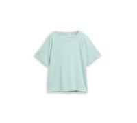 Tom Tailor - T-Shirt aus Baumwolle light blue green - Gr. - M