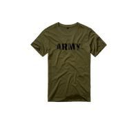 Brandit Army T-Shirt, grün, Größe M für Männer