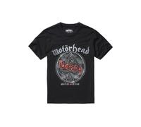 T-Shirt BRANDIT "Brandit Herren Motörhead Ace of Spade T-Shirt", Herren, Gr. 6XL, schwarz, 100% Baumwolle, bedruckt, slim fit, Rundhals, Shirts T-Shirt (30016947-6XL) schwarz