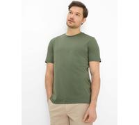 T-Shirt BRAX "Style TED", Damen, Gr. S (48), grün, 98% Baumwolle, 2% Elasthan, Rundhals, Shirts T-Shirt (79964111-S) grün