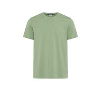 T-Shirt BRAX "Style TED", Damen, Gr. XS (44/46), graugrün, 98% Baumwolle, 2% Elasthan, Rundhals, Shirts T-Shirt (89191425-XS) graugrün