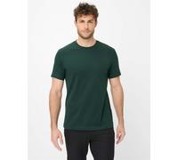 T-Shirt BRAX "Style TED", Damen, Gr. XXL (56), grün (dunkelgrün), 98% Baumwolle, 2% Elasthan, Rundhals, Shirts T-Shirt (46940402-XXL) dunkelgrün