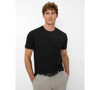 T-Shirt BRAX "Style TED", Damen, Gr. XXL (56), schwarz, 98% Baumwolle, 2% Elasthan, Rundhals, Shirts T-Shirt (25017906-XXL) schwarz