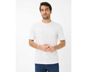 T-Shirt BRAX "Style TIM-TIM", Jungen, Gr. XXL (56), weiß, 95% Baumwolle, 5% Elasthan, Rundhals, Shirts T-Shirt (79578338-XXL) weiß