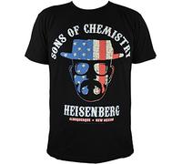 T-Shirt Breaking Bad: Sons Of Chemistry - Heisenberg, schwarz (M)