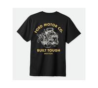 t-shirt BRIXTON - Ford Built Tough S/S Stt Burnt Rubber (BRTRB) Größe: M