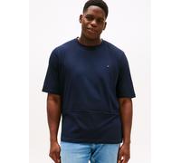 T-Shirt "BT-CORE STRETCH SLIM CN TEE-B", Herren, Gr. XXL, blau (desert sky), Single Jersey, Obermaterial: 95% Baumwolle, 4% Elasthan, 1% sonstige Fasern, TOMMY HILFIGER BIG & TALL, Basic, slim fit, Ru