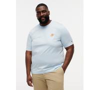 T-Shirt "BT-SCRIPT MONOGRAM SWIMSHOP", Damen, Gr. 3XL, keepsake blau, Single Jersey, Obermaterial: 100% Baumwolle, TOMMY HILFIGER BIG & TALL, regular fit normal, Rundhals, Shirts T-Shirt, Große Größen