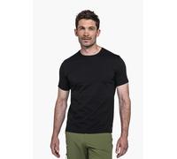 T-Shirt SCHÖFFEL "BUCHBERG", Herren, Gr. 58, schwarz, Obermaterial: 60% Baumwolle, 40% Polyester, sportlich, Shirts (81365369-58) schwarz