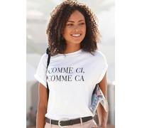 T-Shirt BUFFALO Gr. 32/34, weiß Damen Shirts (27378763-32) weiß