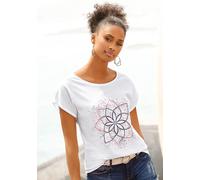 T-Shirt BUFFALO Gr. 36/38, weiß Damen Shirts (24692949-36) weiß