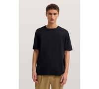 T-Shirt BUGATTI, Damen, Gr. 3XL, 290, schwarz, 100% Baumwolle, unifarben, normal, Rundhals, Shirts T-Shirt, elegant mit Rundhals (46722011-XXXL) 290, schwarz