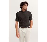 bugatti - Herren T-Shirt 1/2 Arm braun - Gr. - L