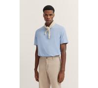 T-Shirt BUGATTI, Damen, Gr. XXL, blau (330, blaugrau), 100% Baumwolle, unifarben, normal, Rundhals, gerader Abschluss, Shirts T-Shirt, mit Rundhals (71050906-XXL) 330, blaugrau