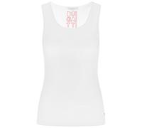 T-Shirt BUGATTI, Damen, Gr. XXL, weiß, 65% Viskose, 27% Baumwolle, 8% Elasthan, normal, Rundhals, Shirts T-Shirt, mit Elasthananteil (65514564-XXL)