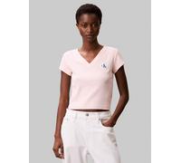 Calvin Klein Jeans T-Shirt Damen rosa, L
